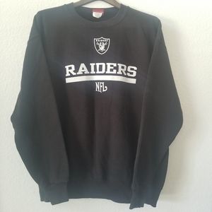 Raiders large sweatshirt NFL official